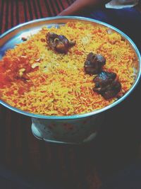 Close-up of food in bowl