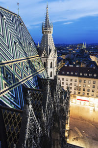 Buildings in city