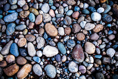 Full frame shot of stones