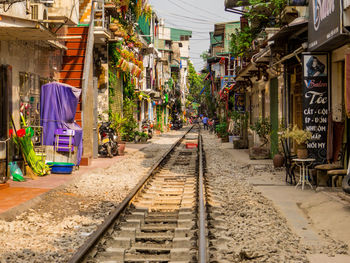 Street amidst buildings in city