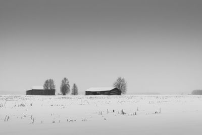 Built structure against clear sky