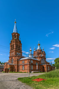 Ascension cathedral in ostashkov town, russia