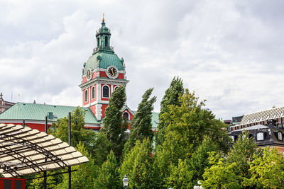 Traditional building against sky