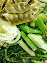 Full frame shot of vegetable salad