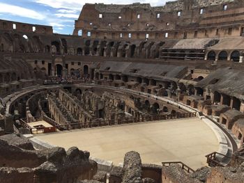 View of historic building against sky