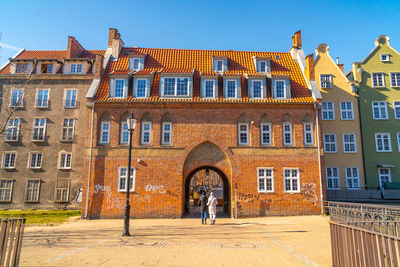 Exterior of historic building