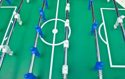 Full frame shot of foosball