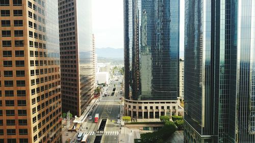 Modern buildings in city