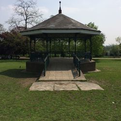 Gazebo in park
