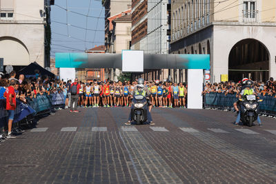crowd