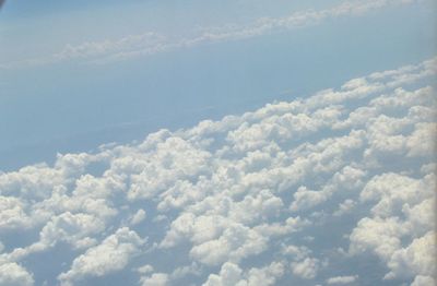 Low angle view of clouds in sky