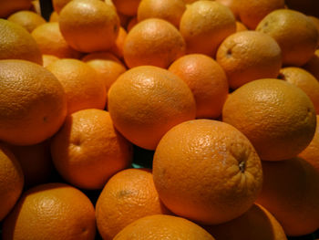 Full frame shot of oranges