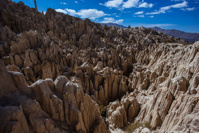 Panoramic view of landscape against sky