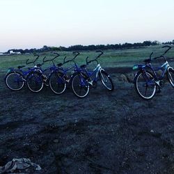 Cars parked in parking lot