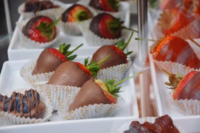 Close-up of candies for sale