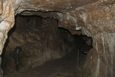 Close-up of cave