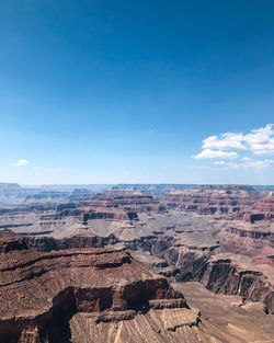 Scenic view of dramatic landscape against sky