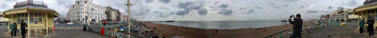 Panoramic view of sea