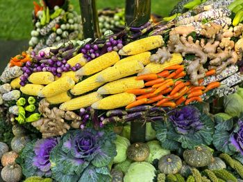 Close-up of vegetables for sale