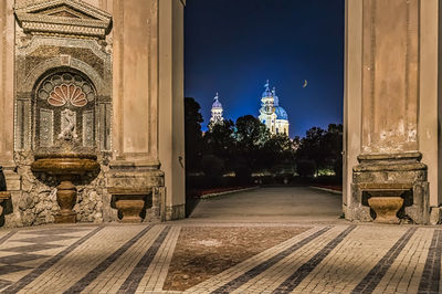 View of historic building against sky