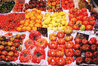 Close-up of market stall for sale