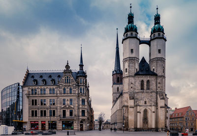 View of historic building against sky