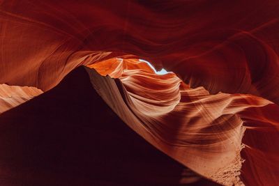 Close-up of rock formation