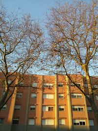 Residential building against sky