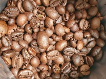 Full frame shot of coffee beans