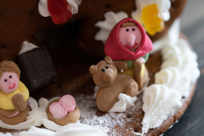 Close-up of christmas decoration