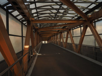 View of elevated walkway