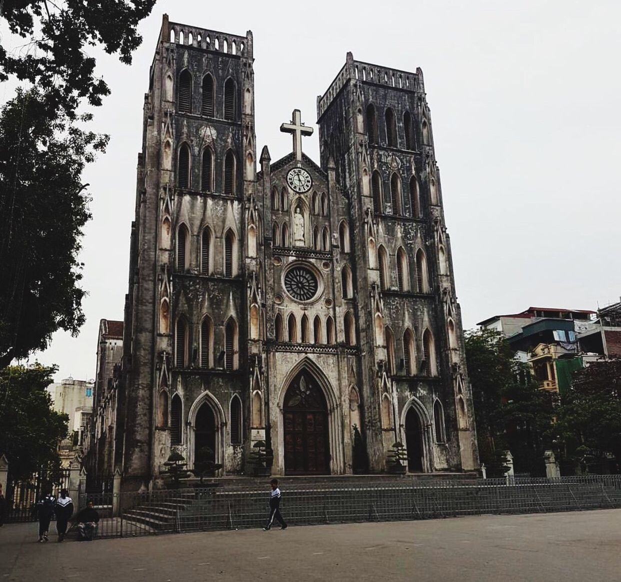 LOW ANGLE VIEW OF CHURCH