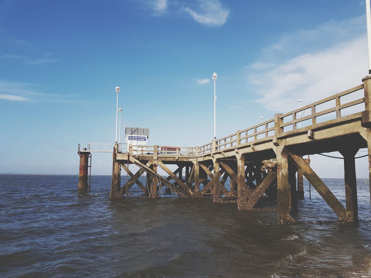 connection, bridge - man made structure, engineering, water, cloud - sky, sea, sky, built structure, no people, day, architecture, outdoors, nature, scenics