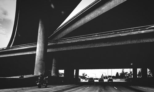 Low angle view of built structure against sky