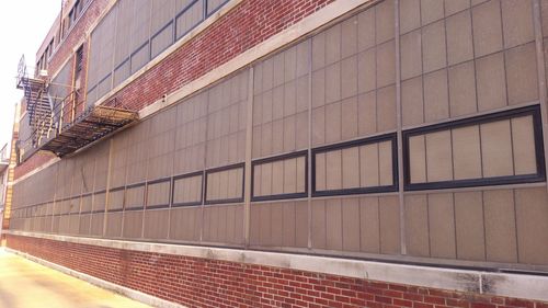 Low angle view of modern building