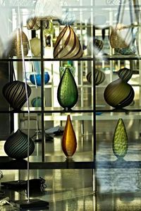 Close-up of objects on table