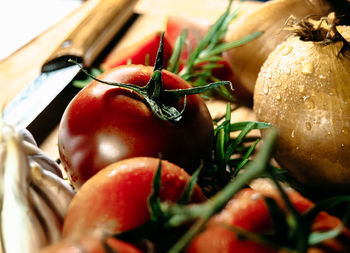 Close-up of cherries
