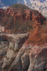 Rock formations on rocks