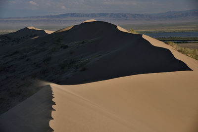 Scenic view of desert