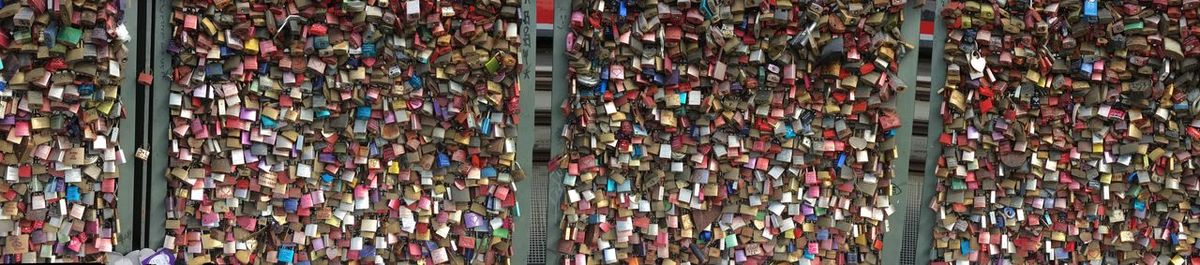 Full frame shot of multi colored flags