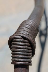 Close-up of rusty metal