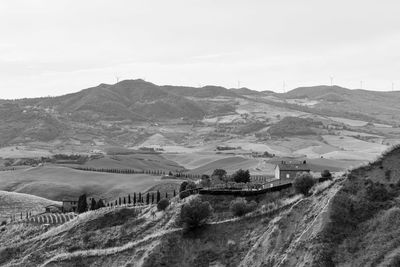 Tuscany mountains