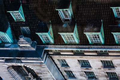 Low angle view of apartment building