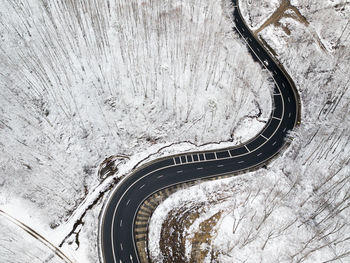 High angle view of tunnel