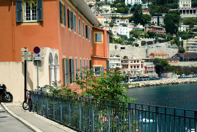 Panoramic view of buildings in city