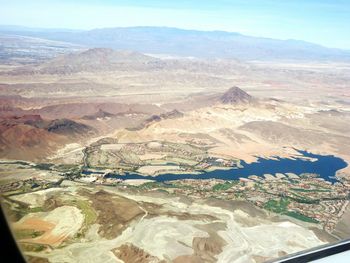 Aerial view of landscape