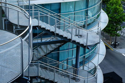 Low angle view of modern building