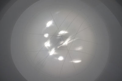 Low angle view of light bulb