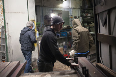 Group of people working