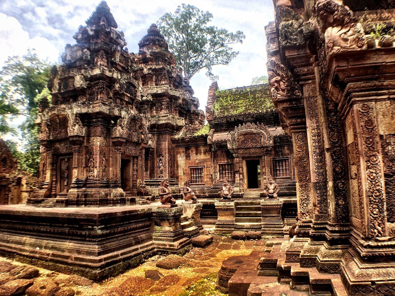 VIEW OF TEMPLE